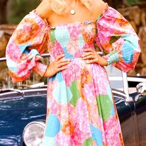 Spell & The Gypsy Collective Women multicolor Midi dress Size S 349$